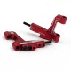 YeahRacing Aluminum Front Upper/Lower Arm 2pcs For Kyosho Fazer D2 FZD2