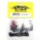 Yeah Racing Aluminum Shorty Battery Holder For Kyosho Fazer D2 FZD2