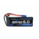 Turnigy Rapid 2S 6000mAh 7.4V 100C Lipo Battery w/EC5 for RC cars