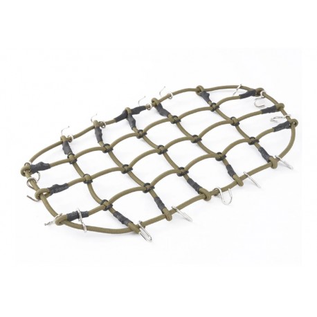 Rc Parts 1/10 Scale Crawler Accesory Luggage Net 200X130MM (Green)