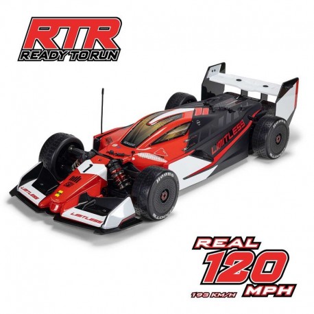 Arrma 1-7 LIMITLESS 8S AVC 4X4 RTR Brushless Street Speed Red-Black