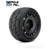 Jetko EX Formula 1/10 Slicks Tyre Black Wheel 12mm Hex (4)