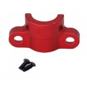  Aluminum Front Main Shaft Bearing Holder Set For Tamiya TT02 Series (Red)