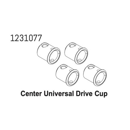 Absima center Driveshaft Cup CR4.4 (4)