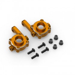 Hpi aluminum Steering Spindle Set (Orange