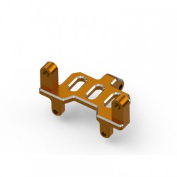 Hpi aluminum Steering Servo Mount (Orange)