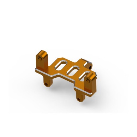 Hpi aluminum Steering Servo Mount (Orange)