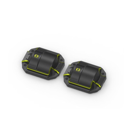 Hpi brass Diff Cover (Black-2pcs)