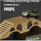 Pinecone Model climbing car props (Arch Bridge)