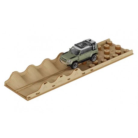 Pinecone Model climbing car props (Woode piles & Wave Slabs)
