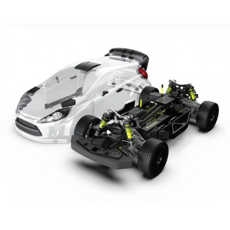 Rlaarlo 1/10 Carbon Fiber RC Rally Car XTS-F10 Roller (Without Electric Parts)