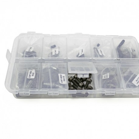 M4 SCREWS SET (170pcs) w/ ULTIMATE DOUBLE-SIDED BOX