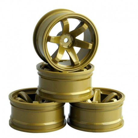 4 LLANTAS RADIOCONTROL TIPO SUBARU