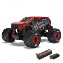 Arrma 1-16 GORGON GROM 4X4 RTR Brushed Monster Truck (Battery & Charger Included) Red