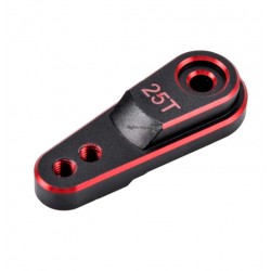 Premiun 25T Alu Servo Horn Futaba Black-Red
