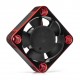Elite Aluminum Cooling Fan 30x10mm (Red)