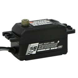SAVOX LOW PROFILE BRUSHLESS HV DIGI 12KG/0.08S 7.4V - BLACK