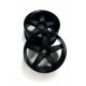 GM 5 Spoke wheels Black (26mm)