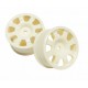 GM 8 Spoke Wheels White (26mm)