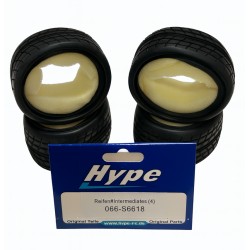 Hype Rc 31mm Tires with Inserts Medium (4)
