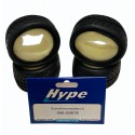 Hype Rc Wide Tires with Inserts Medium (31mm) (4)