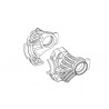 Mjx Rear/front differential case