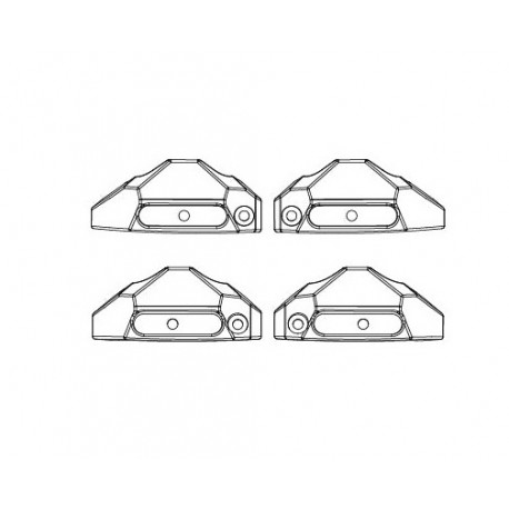 Mjx 1/10 Shock absorber protectors