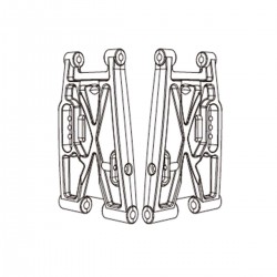 MJX Rear lower control arm
