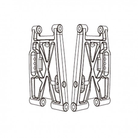 MJX Rear lower control arm