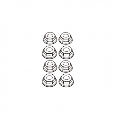 MJX 4mm Nut 8PCS