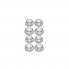 MJX 4mm Nut 8PCS