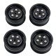 4 LLANTAS 1/10RC LAND ROVER BLACK