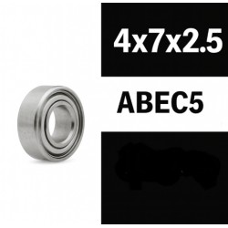 XTR "ZERO FRICTION" 4x7x2.5ZZ ABEC5 (1u)