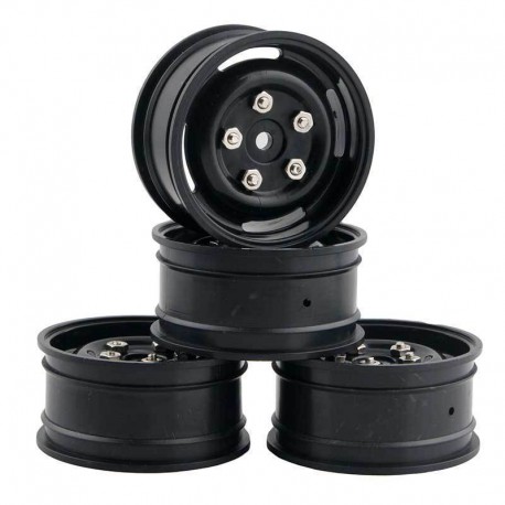 4 LLANTAS 1/10RC LAND ROVER BLACK