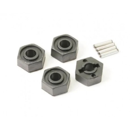 HNR 9802/03 Wheel Hexes with Pins 
