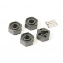 HNR 9802/03 Wheel Hexes with Pins 