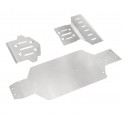 Stainless Steel Metal Skid Plate for Hyper GO MJX 1/7