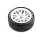 Austar 1/7-1/8 Toyo Proxes+Forgeline White
