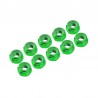 Ultimate 3 mm. Alu Nylon Nut Green (10pcs)