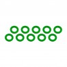 Ultimate Aluminum Shim (3x6x0.5mm) Green (10pcs)