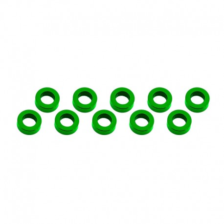 Ultimate Aluminum Shim (3x6x2mm) Green (10pcs)