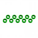Ultimate Aluminum Shim (3x6x2mm) Green (10pcs)