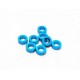 Hiro Seiko 3mm Alloy Spacer Set (2.0mm) [Y-Blue]