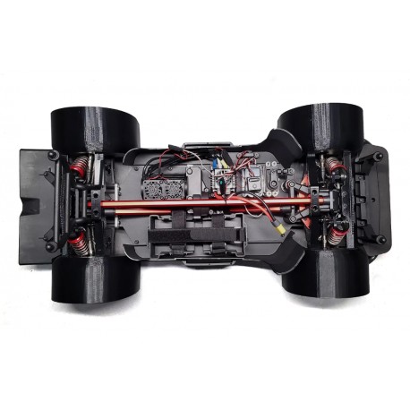 3D-Parts Front Rear Fenders For Mjx 1/7 C3 WRC 7303
