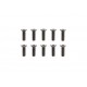 Tamiya 3X10MM Countersunk Steel Hex Head Screws (10 PCS)