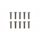 Tamiya 3X12MM Steel Hex Head Screws (10 PCS)