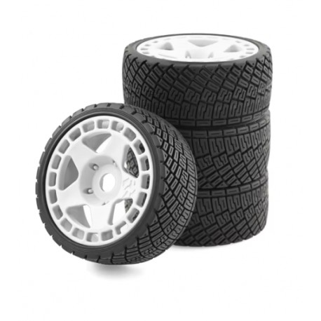 Austar 1/7-1/8 Latitude Cross+ Fifteen 52 Turbomac Wheel White