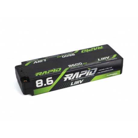 Turnigy Rapid LiHV 8600mAh 2S 7.6V 140C Hardcase LiPo Battery
