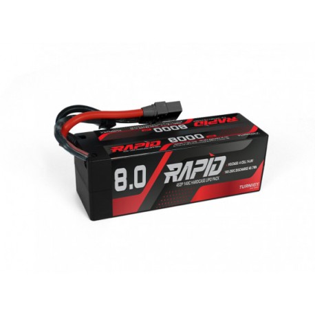 Turnigy Rapid 8000mAh 4S2P 140C Hardcase LiPo Battery Pack w/XT90