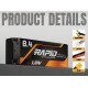 Turnigy Rapid LiHV 8400mAh 2S 7.6V 100C Hardcase LiPo Battery